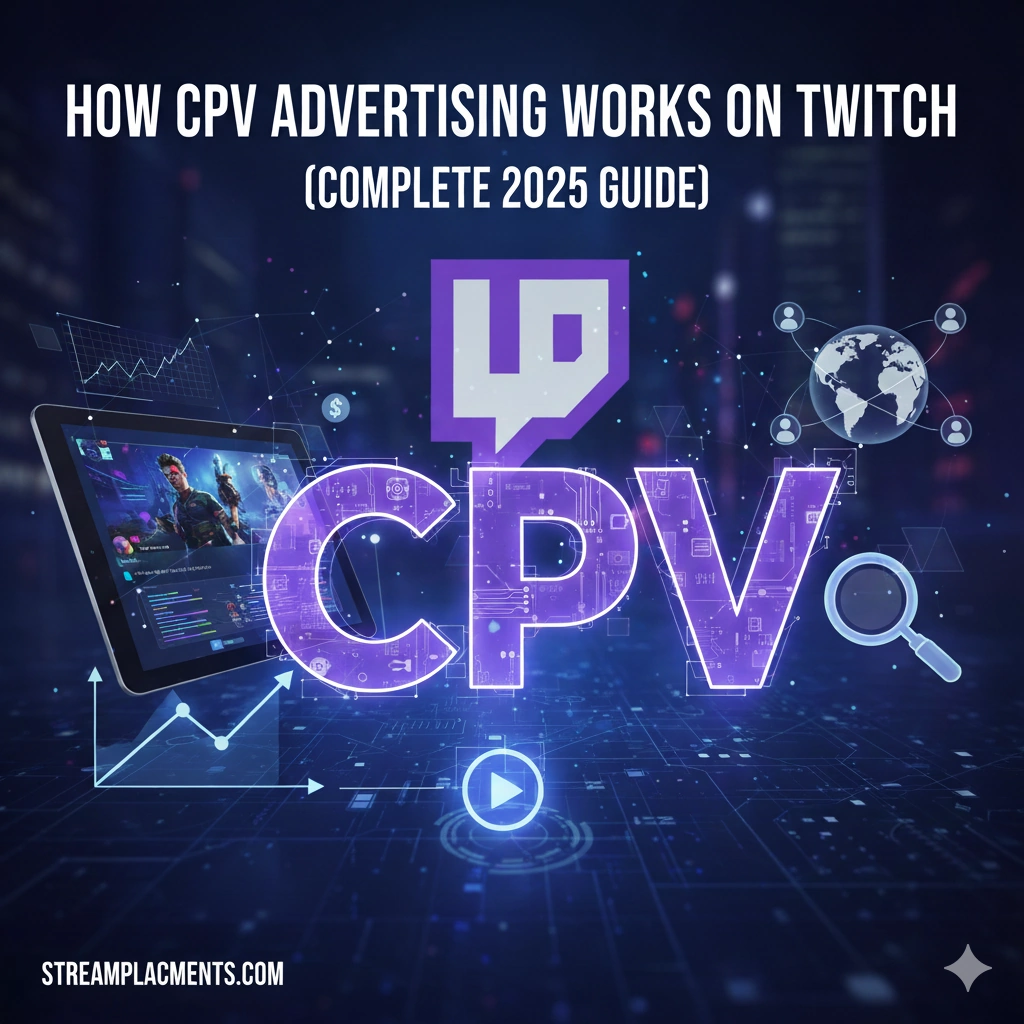 How CPV Advertising Works on Twitch (Complete 2026 Guide)
