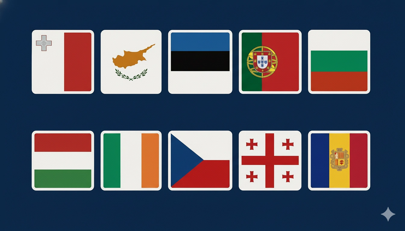 10 Best Countries with the Lowest Tax in Europe for Streamers (2026 Guide)