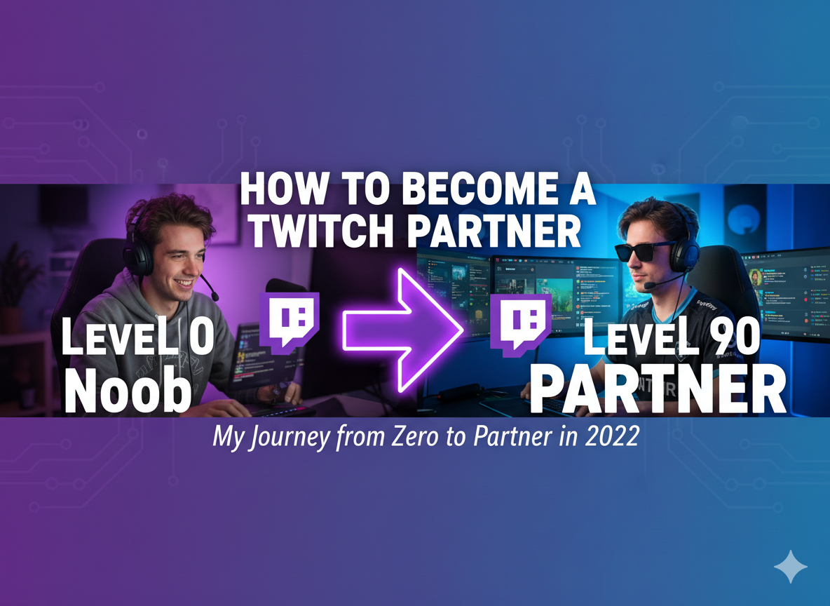 How to Become a Twitch Partner: My Journey from Zero to Partner in 2022